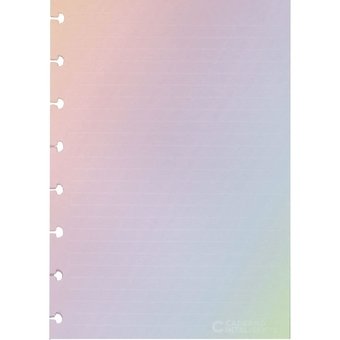 Refil Caderno Inteligente Médio Rainbow 30 Folhas 120g