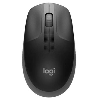 Mouse Sem Fio Logitech M190 Preto/Cinza - Conforto no Uso e Praticidade no Dia a Dia