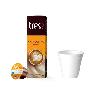 C&aacute;psula Tres Cora&ccedil;&otilde;es Cappuccino Classi...