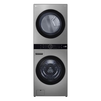 Lava e Seca LG WK17VS6A Wash Tower 17Kg Aço Escovado 220V