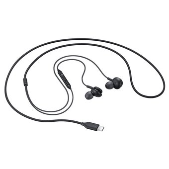 Fone de Ouvido Samsung AKG USB-C com Fio Preto