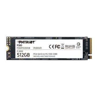 SSD Interno Patriot 512GB M.2 2280 PCIe GEN 3 X4 P300P512GM28