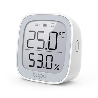 Sensor Inteligente Temperatura e Umidade TP-Link Tapo T313 - Leitura em Tempo Real e Mais Controle do Ambiente
