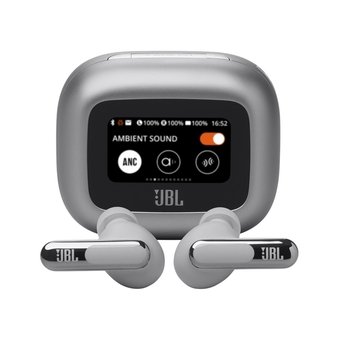 Fone de Ouvido JBL Live Beam 3 TWS Bluetooth Prata