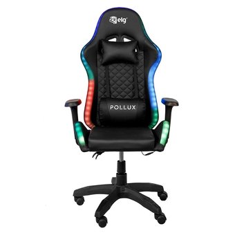 Imagem do produto Cadeira Gamer ELG RGB Pollux Preta