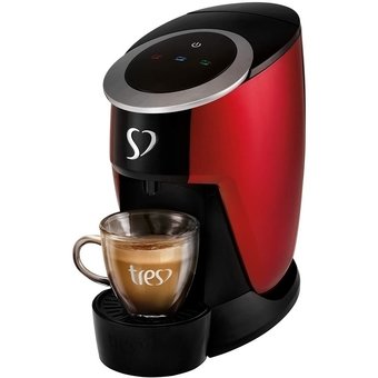 Cafeteira Espresso Multibebidas Três Corações Touch 220V Vermelha