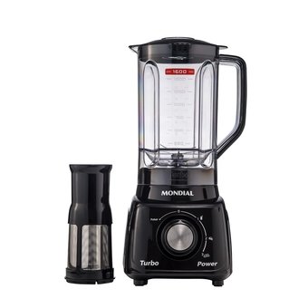 Liquidificador Mondial L-99 2.2L com Filtro 3 Velocidades + Pulsar 550W 110V Preto