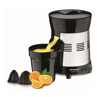 Extrator de Frutas Mondial Premium Turbo E-10 250W Preto Bivolt