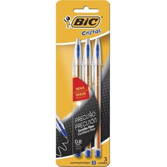 Caneta Esferográfica Bic Cristal Precis...