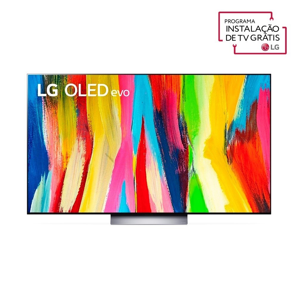 Smart TV LG 65" C2PSA 4K OLED Evo ThinQ AI G-Sync FreeSync Google Alexa ...