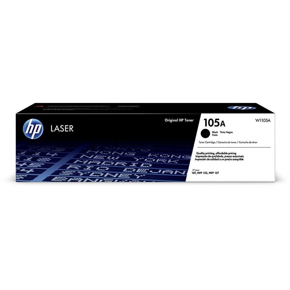 Toner HP 105A W1105A Preto 1.000 Páginas, Informática - NAGEM