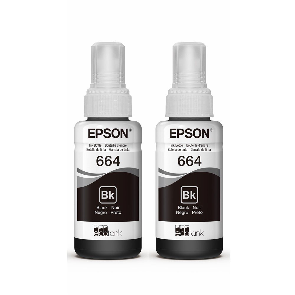 Kit Garrafas De Tinta Epson T Preta Com Unidades Inform Tica Nagem