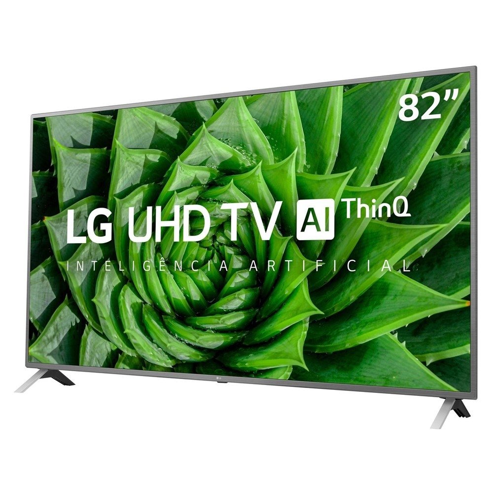 TV LED 82" LG Smart TV UN8000 4K 4 HDMI 3 USB Inteligência ...