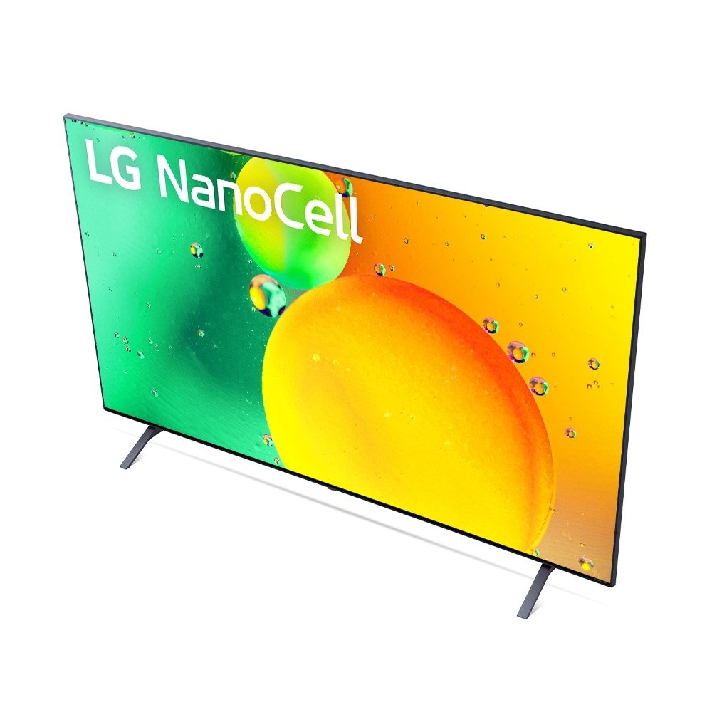 Smart TV LG 55" NANO75 4K NanoCell ThinQ AI Smart Magic Google Alexa ...